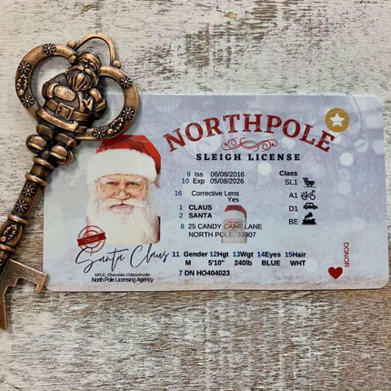 Santa Key * NEW FOR 2022* - Sip Sleeves