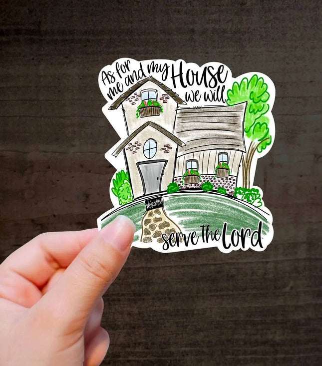 Serve the lord🧋 Exclusive Custom Vinyl Sticker 10 Pack - Sip Sleeves