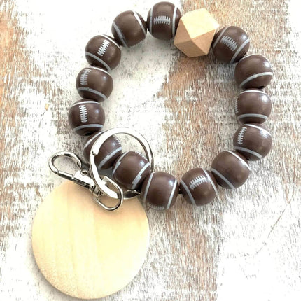 Ships Now Sports 🏈🥎⚾️⚽️🏀🏐 Keyring Bracelets - Sip Sleeves