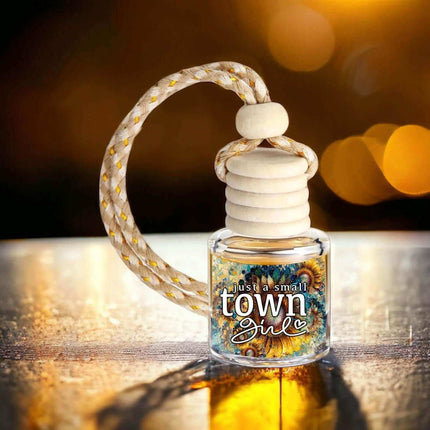 Small Town Girl Fresh Laundry Scent Car Home Fragrance Diffuser Car Air Fresheners Long Lasting Smell Oil Aroma - Sip Sleeves