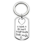Takes a Big Heart ❤️ Teacher Keychain - Sip Sleeves