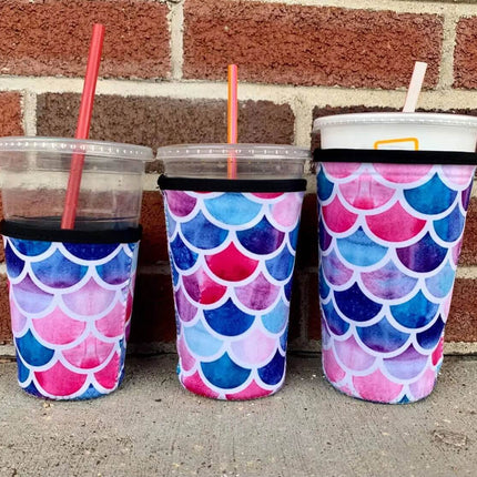 To Go Cup 3pc Set *available in 6 prints!!* Cup Covers Sleeve - Sip Sleeves