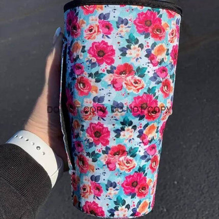 To Go Cup 3pc Set *available in 6 prints!!* Cup Covers Sleeve - Sip Sleeves