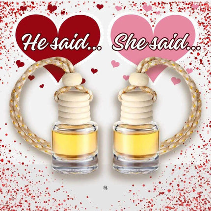 Valentine's Day Diffuser 2 Pack Set ~ He Said... She Said... - Sip Sleeves