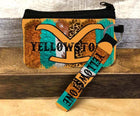 YELLOWSTONE ID Wristlet Wallet with Loop - Sip Sleeves