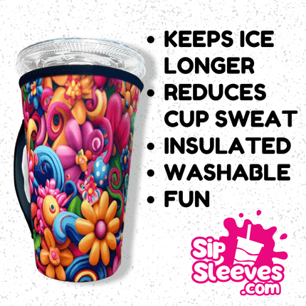 16 OZ Lake Life Insulated Cup Cover Sip Sleeve - Sip Sleeves