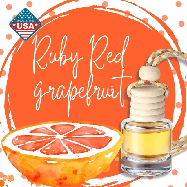 *new* Ruby Red Grapefruit Car Home Fragrance Diffuser Air Freshener - Sip Sleeves